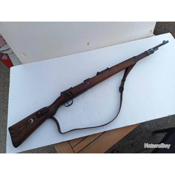 Carabine Mauser Kar 98k en calibre d'origine 8x57IS/JS