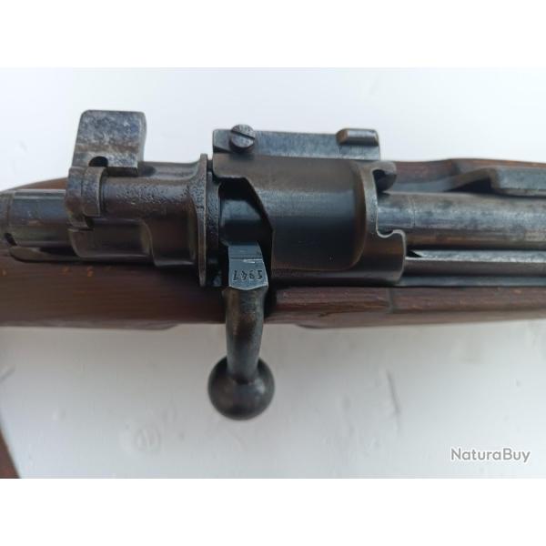 Carabine Mauser Kar 98k en calibre d'origine 8x57IS/JS