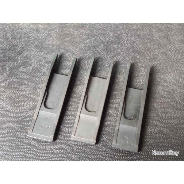 Militaria Allemand WW2 Lot de 3 Support de Hausse WAA Mauser 98k