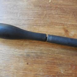 Matraque en caoutchouc avec ressort ancienne 1930-1950 175g, 24.5cm de long