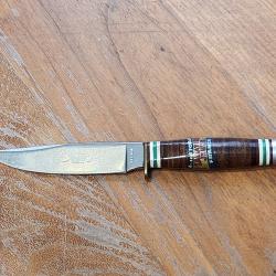 Couteau Scout poignard 1950 Fabrication fran&ccedil;aise de qualit&eacute; &agrave; Thiers Sabatier Jeune