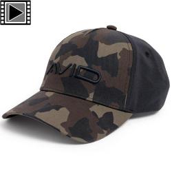 Casquette Avid Carp Distortion Dark-Kamo Hybrid Cap
