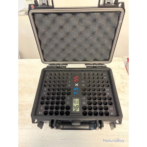 Caisse munitions 7.5x55 Swiss