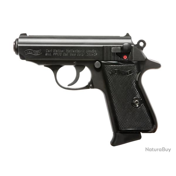 PIST PPK/S WALTHER CAL 380 ACP, 7 COUPS - BLACK