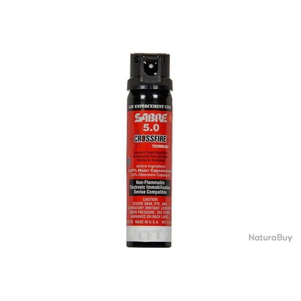 Bombe lacrymog�ne MK4 5.0 Crossfire Stream 89 ml Sabre Red