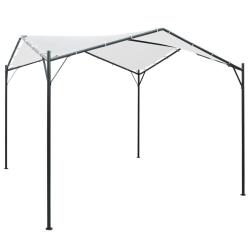 Belv&eacute;d&egrave;re 3x3x2,6 m Blanc 180 g/m&sup2;