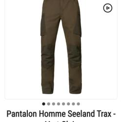Pantalon Seeland trax green taille 46