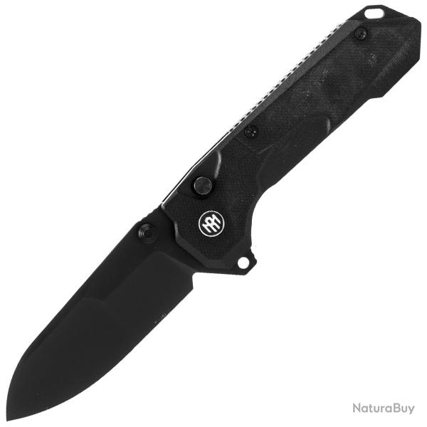 Couteau pliant - Remette RT-Cosmic Black 14C28N Black G10