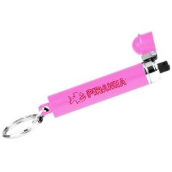Spray au poivre  PIRANHA  PORTE CL&Eacute; POIVRE ROSE rechargeable