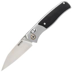 Couteau pliant - SRM Medal Wharncliffe 14C28N Eb&egrave;ne