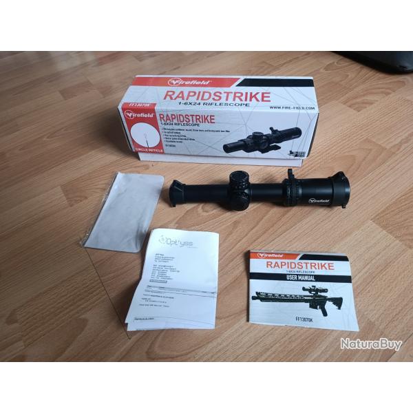 Lunette Firefield rapidstrike 1-6x24