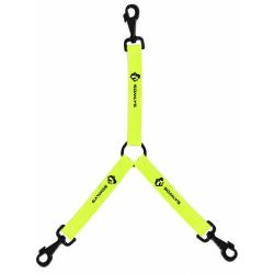 Accouple pour 3 Chiens Jaune - Somlys