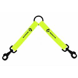 Accouples pour 2 Chiens Jaune - Somlys