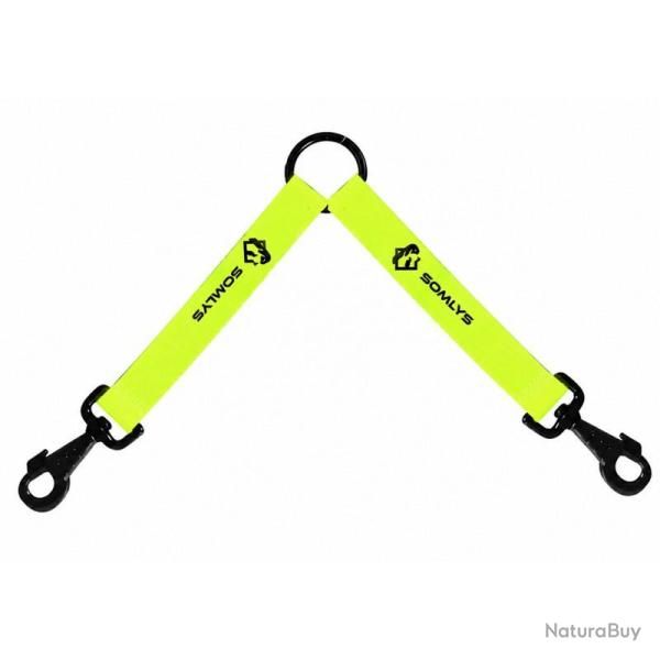Accouples pour 2 Chiens Jaune - Somlys