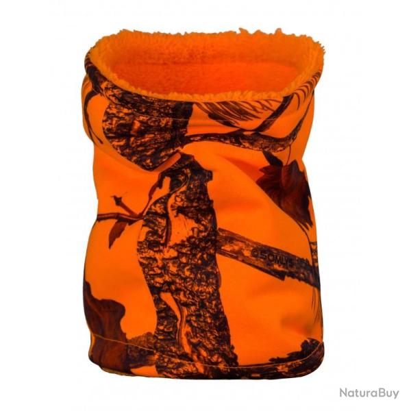 Cache-cou de Chasse Sherpa Orange Treeland