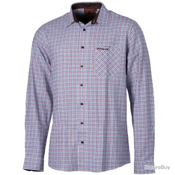 Chemise 100% Coton Bleue Somlys XXL