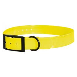 Collier pour Chien en Polyur&eacute;thane Jaune 45cm Somlys