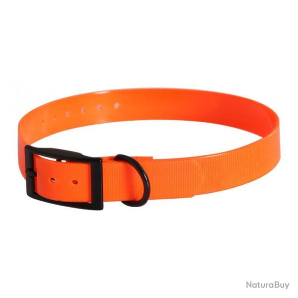 Collier pour Chien en Polyur�thane Orange 45cm Somlys