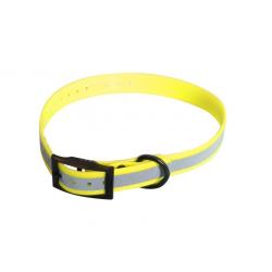 Collier pour Chien en Polyur&eacute;thane R&eacute;fl&eacute;chissant Jaune Somlys