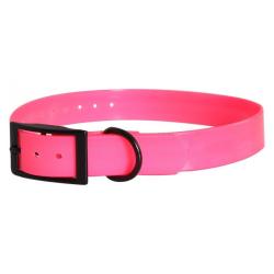 Collier pour Chien en Polyur&eacute;thane Rose 65cm Somlys