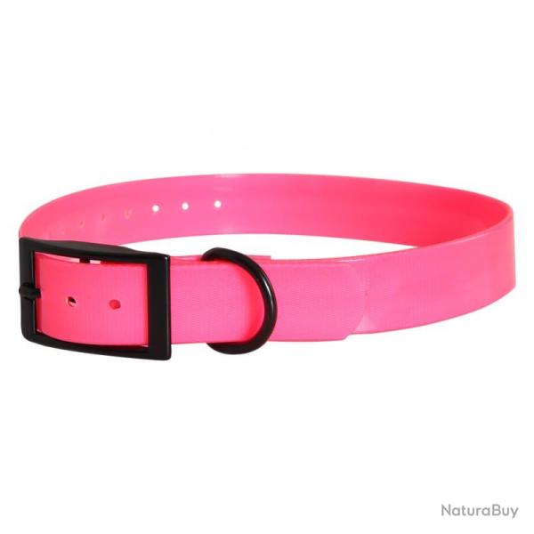 Collier pour Chien en Polyur�thane Rose 65cm Somlys