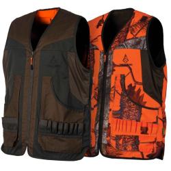 Gilet R&eacute;versible Camouflage/Vert Treeland XL