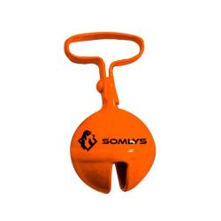Grelot pour Chien Orange 30mm Somlys