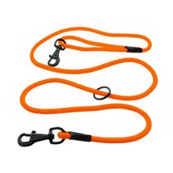 Laisse Ronde Orange avec Anneau 1,80 m x 10 mm Somlys