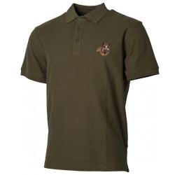 Polo de Chasse Kaki Broderie Sanglier Treeland 4XL