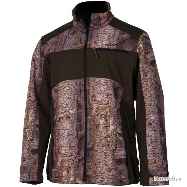 Veste de Chasse Softshell Forest II Treeland L