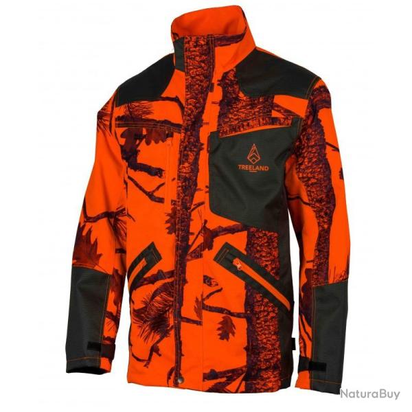 Veste Femme Wild Spirit Camo Orange Fire Treeland M