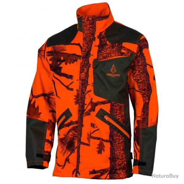 Veste Wild Spirit Camo Orange Fire Treeland
