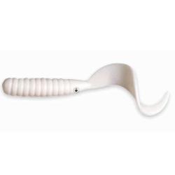 Leurre Souple Delalande King 8cm Blanc