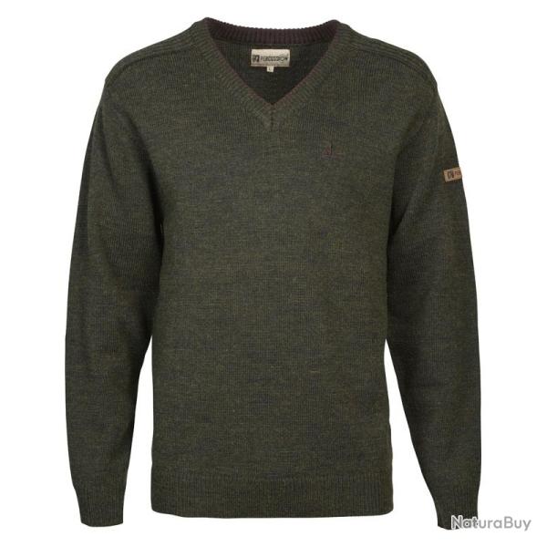 Pull de chasse Percussion Col V  ISLANDE - TAILLE 4XL