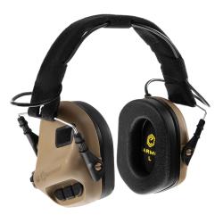 Casque Anti-bruit Actif Earmor M31  Coyote Tan