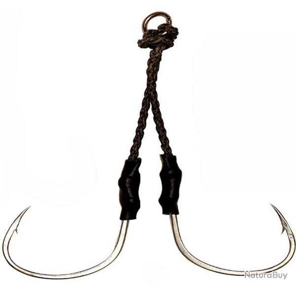 Assist Hook Double Decoy DJ-88 Twin Pike 1 Par 3 68kg