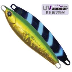 Jig M&eacute;tallique Palms The Dax Swim 80g 80g 7,6cm Mg-289 - Uv Green Gold
