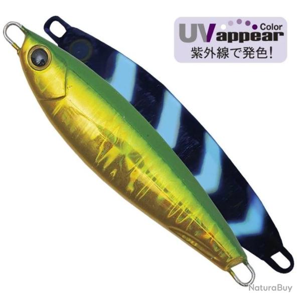 Jig M�tallique Palms The Dax Swim 80g 80g 7,6cm Mg-289 - Uv Green Gold