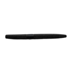 Leurre Souple Gary Yamamoto Fat Senko 4" - 10cm 10cm Par 10 021 - Black W/Lg Blue Flake