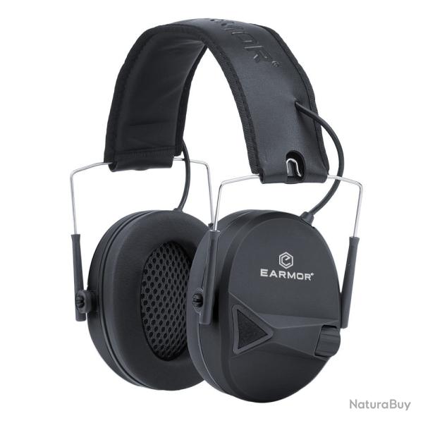Casque Anti-bruit Actif Earmor M30  Noir