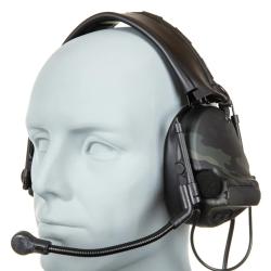 Kit Casque Tactique de Communication Wosport C5 HD-14-A - MultiCam Black
