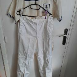 Uniforme de la marine nationale - tenue &eacute;t&eacute; - aucun de prix de reserve