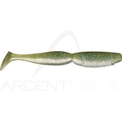 Ench&egrave;re &agrave; 1� ! MEGABASS Super spindle worm 4 VM Light green pearl