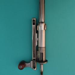 Rare culasse compl&egrave;te pour fusil suisse Schmidt Rubin 1896 ou 1896/11