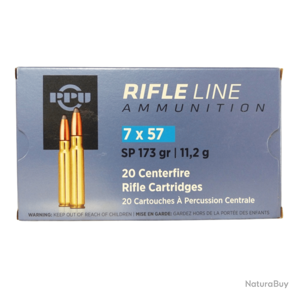 PPU 7x57 SP 173gr x20