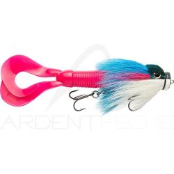 Ench&egrave;re &agrave; 1� ! Leurre CWC Miuras mouse mini 20cm F400 Blue pink white