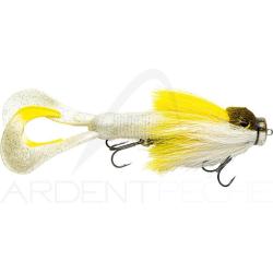 Ench&egrave;re &agrave; 1� ! Leurre CWC Miuras mouse big 23cm 95g F200 Fluo yellow