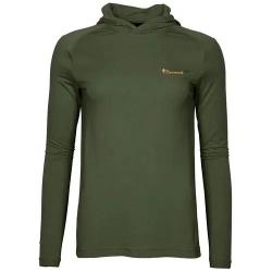 Sweat &agrave; Capuche Pinewood Fonctionnel Anti-insectes Femme Vert - XS