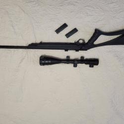 Ensemble Rossi 22lr 8122 tactical avec lunette 6x24x50