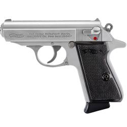 PISTOLET PIST PPK/S WALTHER CAL 380 ACP, 7 COUPS - INOX